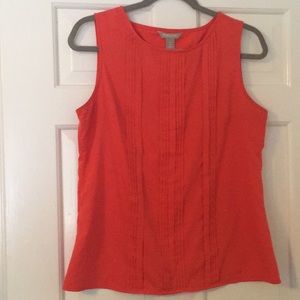 Banana Republic orange blouse